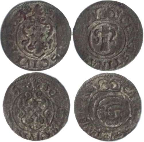 fake shillings (solidi) from Suceava mint